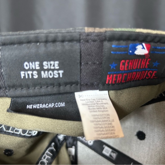 New Era Green Camo NY Cap - Picture 4 of 5